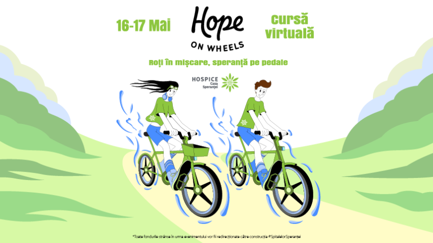 Hope on Wheels - VIRTUAL ~ 2026